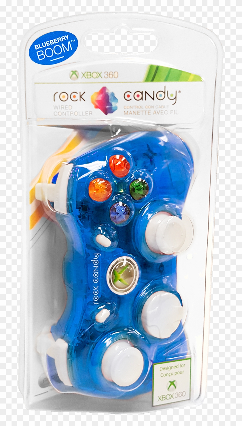 Pdp Rock Candy Xbox 360 Wired Controller, Blueberry - Rock Candy Clipart #5446583