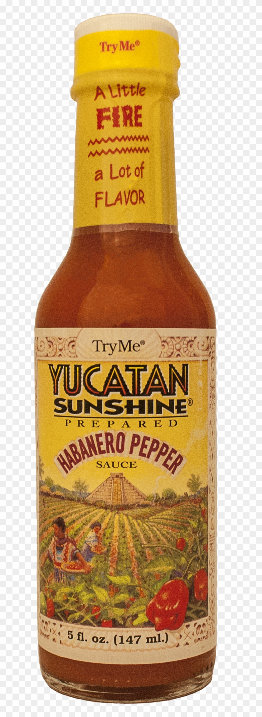 Tryme Yucatan Sunshine Habanero Pepper Sauce 5 Oz - Yucatan Sunshine Clipart