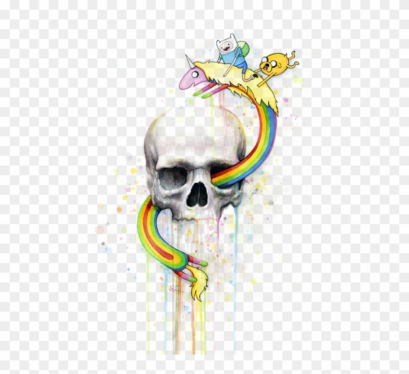Click And Drag To Re-position The Image, If Desired - Adventure Time Skull Art Clipart #5447110
