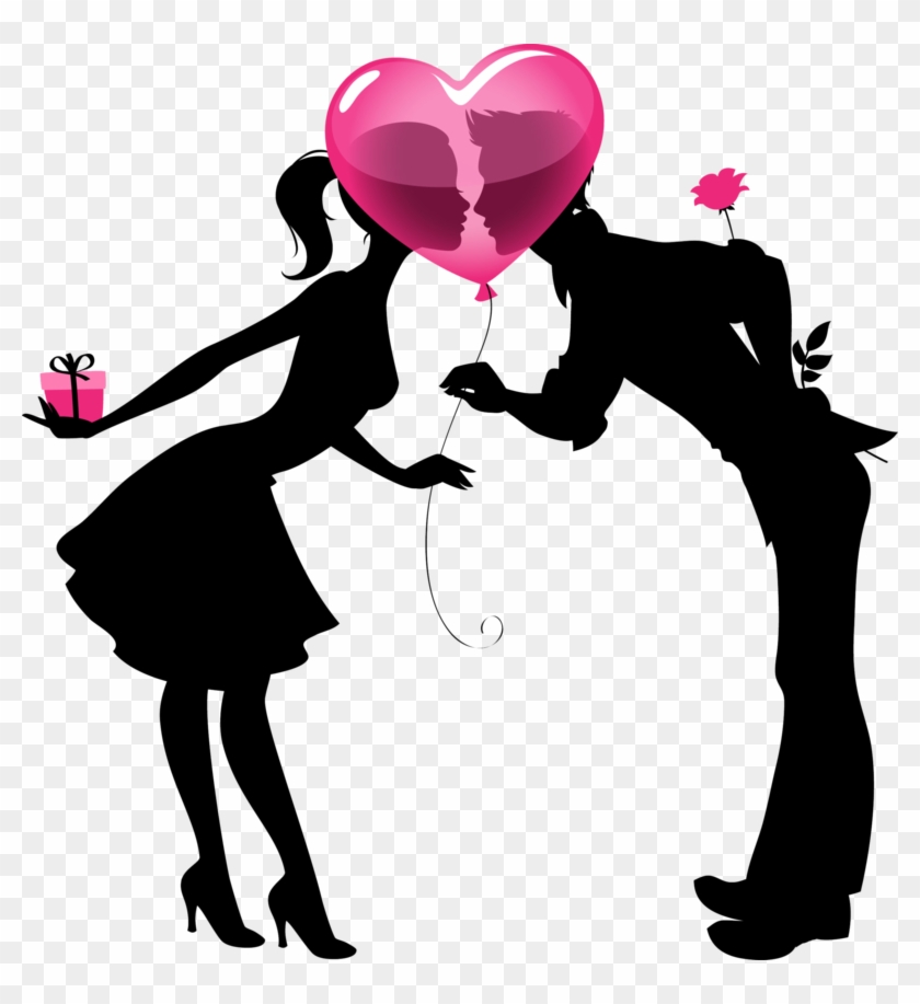 0 11154d B499568c Orig - Silueta De Enamorados Png Clipart #5447111