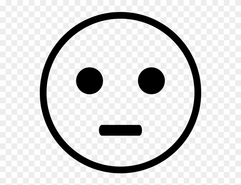 White Smiley Face Png - Circle Clipart #5447194