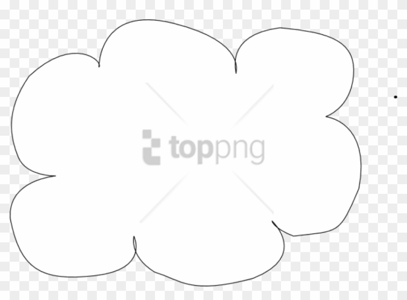 Free Png White Cloud Clipart Png Png Image With Transparent - Wolk Png #5447197
