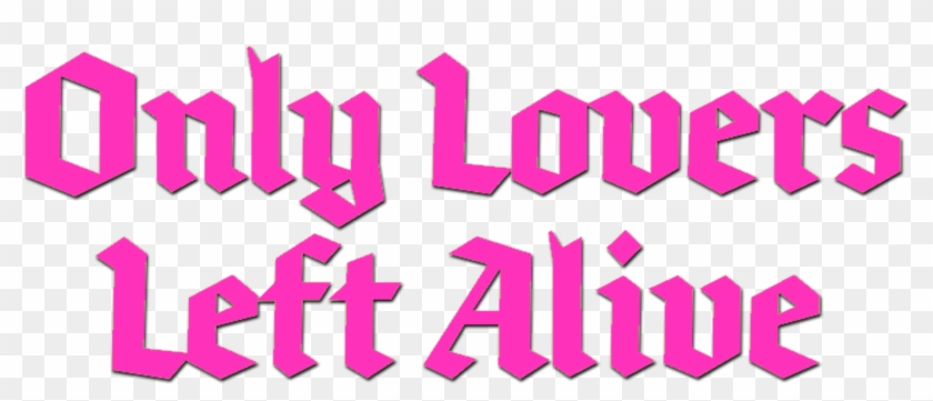 Only Lovers Left Alive Movie Logo Clipart