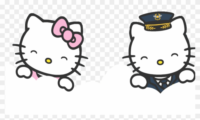 #mq #white #clouds #cloud #hellokitty #kitty #pet - Hello Kitty With Dear Daniel Clipart