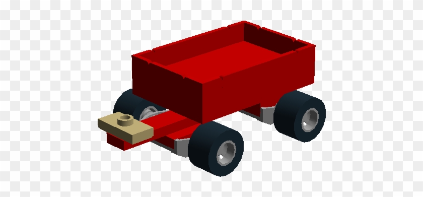 Litte Red Wagon01 - Wagon Clipart #5448089