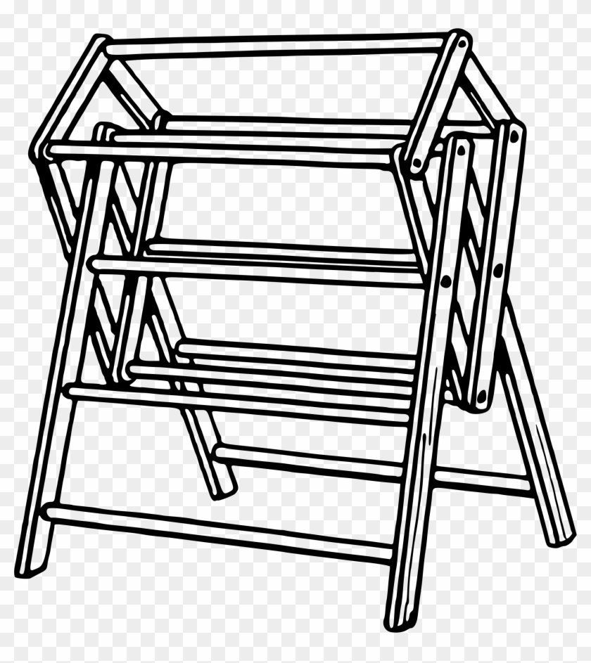 This Free Icons Png Design Of Clothes Airer - Clothes Airer Clipart Transparent Png #5448800