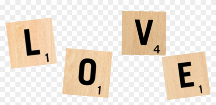 #scrabble #word #words #love #l #o #v #e - Scrabble Clipart #5448805