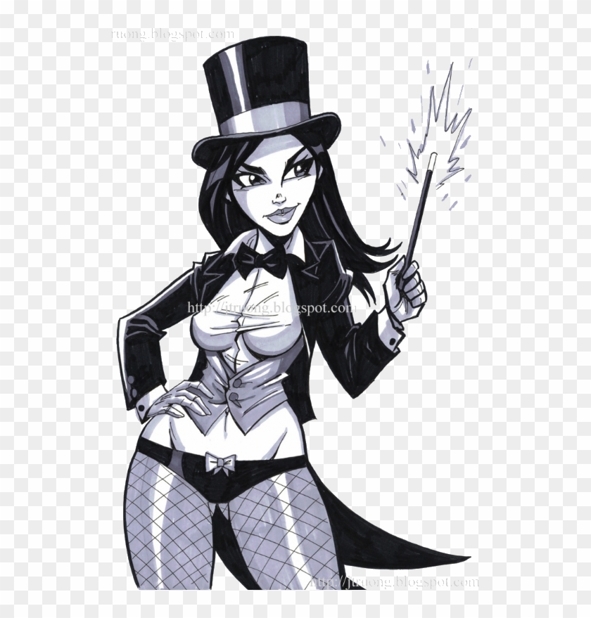 Dc Comics' Zatanna - Josh Howard Art Clipart