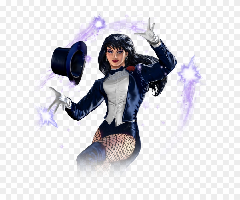 She Is The World's Most Powerful Magic-user, Born Of - Zatanna Zatara Clipart
