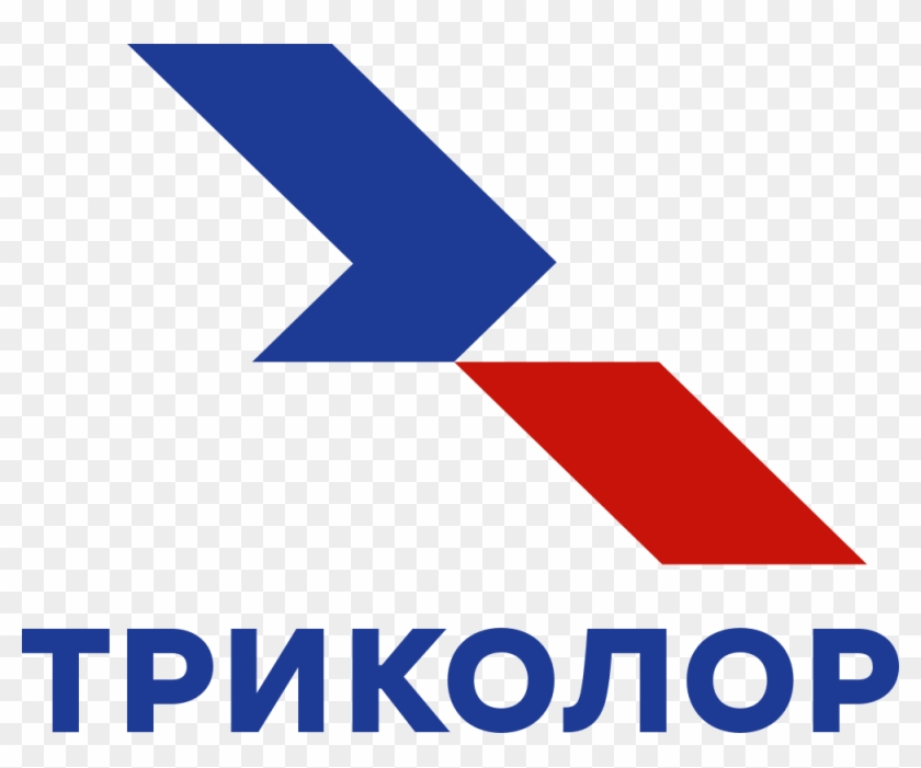 Abstract Satellite For Russian Tv Operator Tricolor - Graphic Design Clipart
