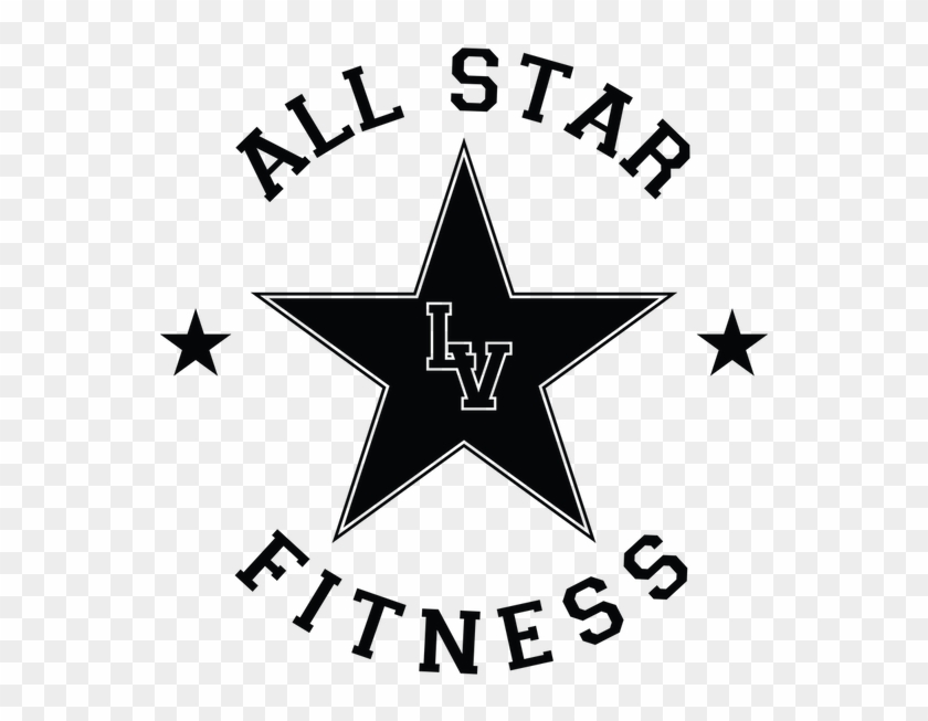 Allstar Fitness Black-01 Clipart #5449599