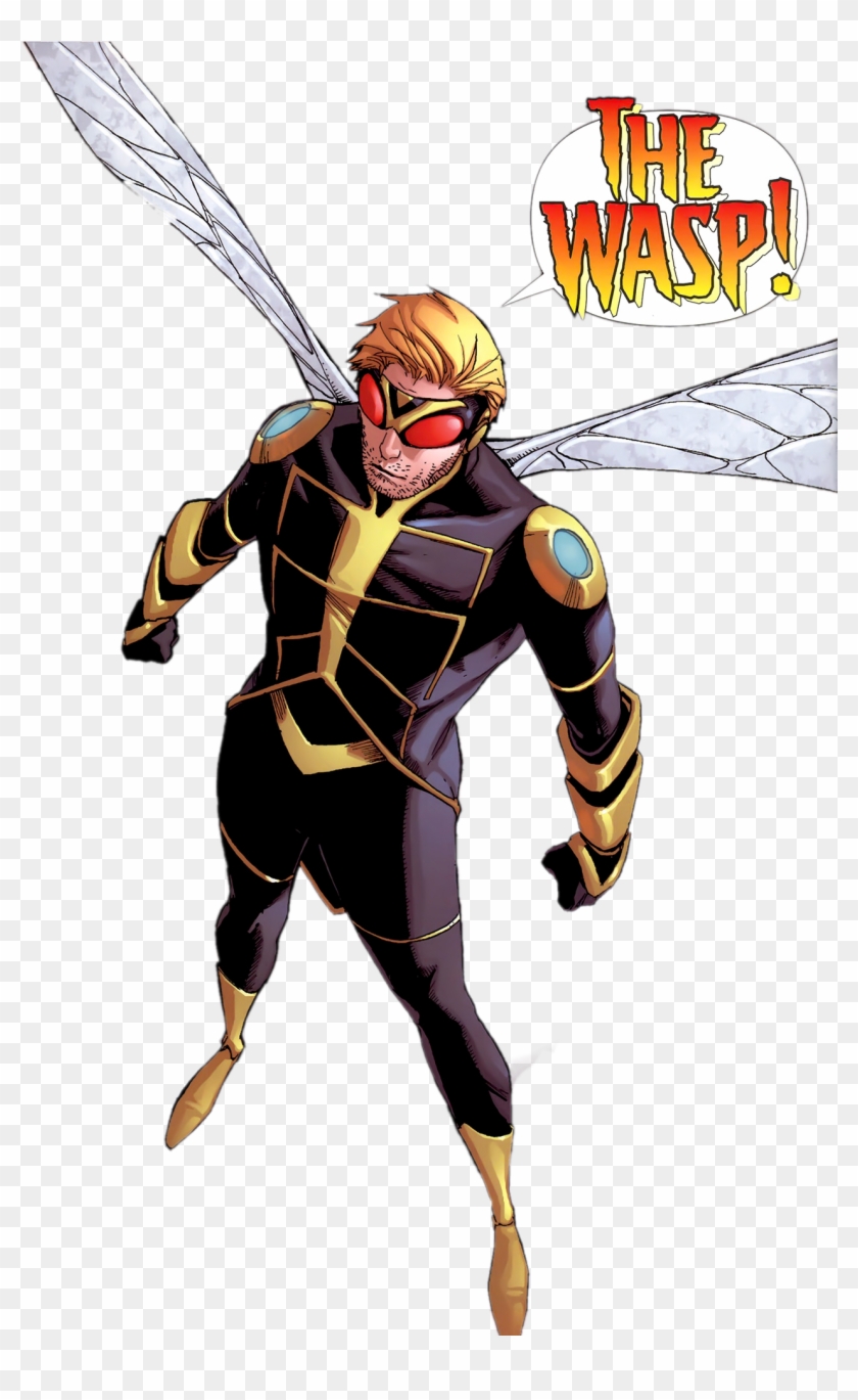 79 Mb Png - Hank Pym The Wasp Marvel Clipart #5449699
