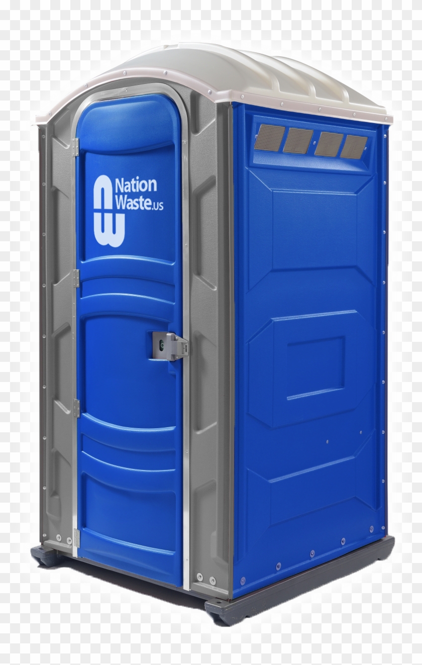 Standard Portable Restroom - Portable Toilet Clipart