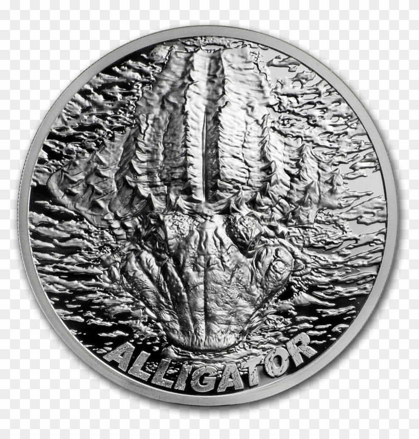 2018 Palau 1 Oz Silver Proof Bite Marks - Coin Clipart #5450016