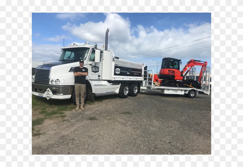 Big Rig Excavations - Pickup Truck Clipart