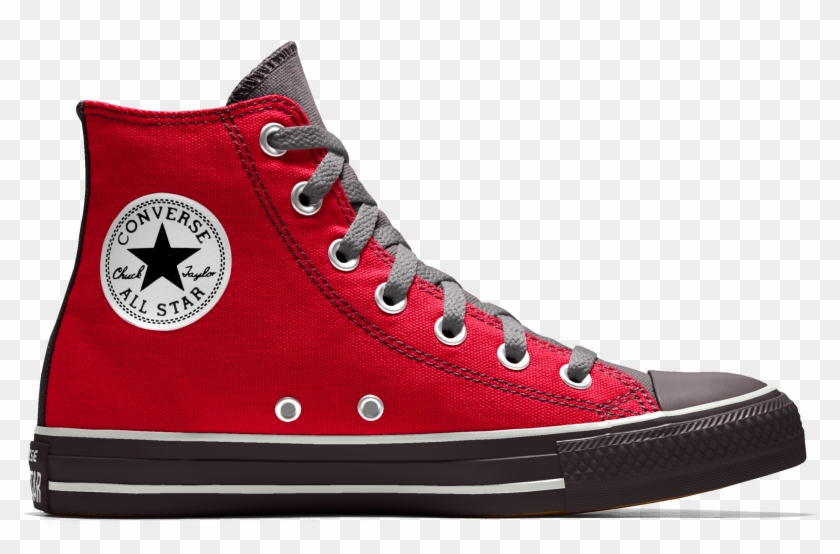 Converse Custom Chuck Taylor All Star High Top Shoe - Converse All Star Clipart #5450350