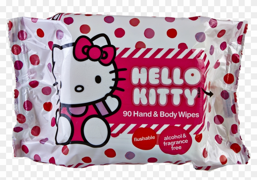 Hello Kitty Hand & Body Wipes - Cushion Clipart #5450479