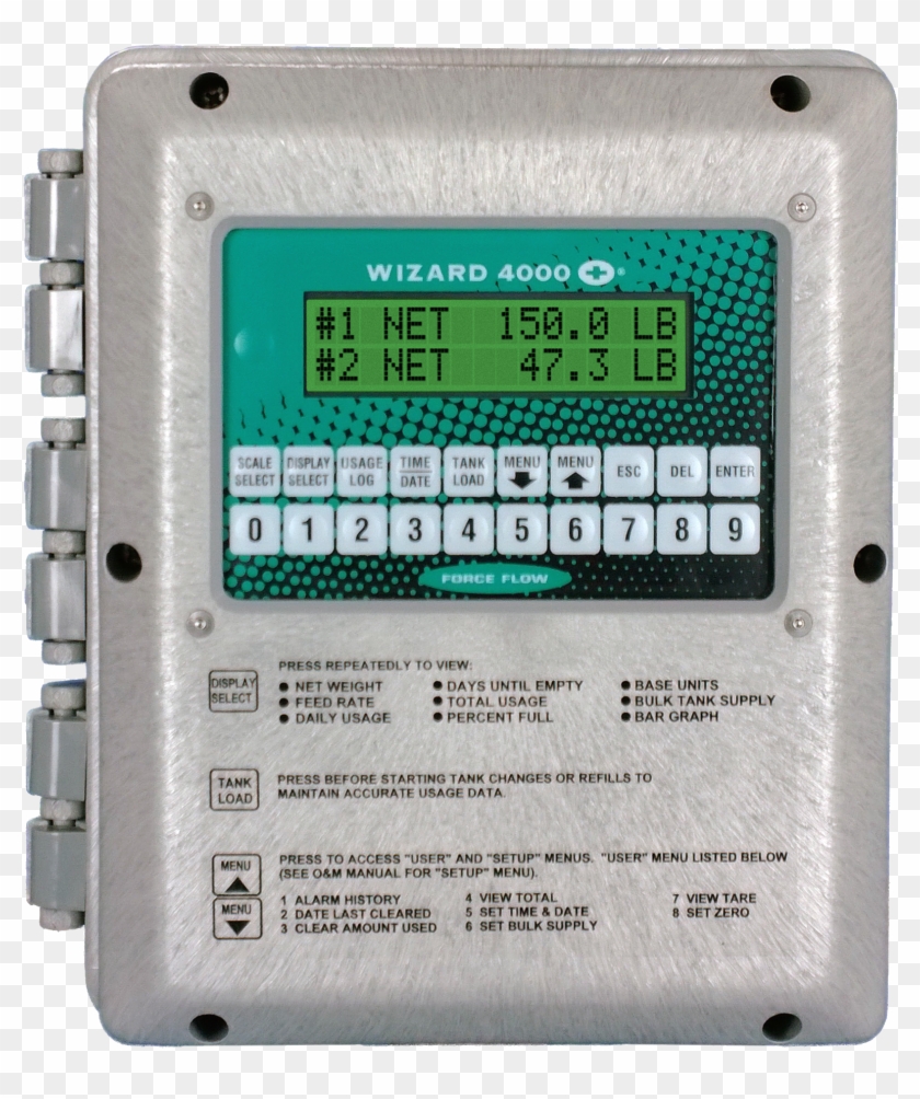 Wizard 4000 Digital Weight Indicator - Electronics Clipart #5450838