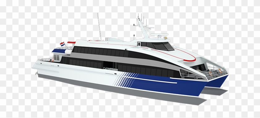 Efficient And Proven Catamaran Design - 12 Meter Catamaran Water Taxi Clipart #5451418