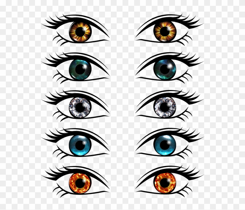 Couleur Des Yeux Dessin Clipart #5451547