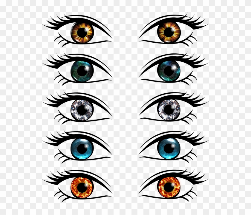 Couleur Des Yeux Dessin Clipart