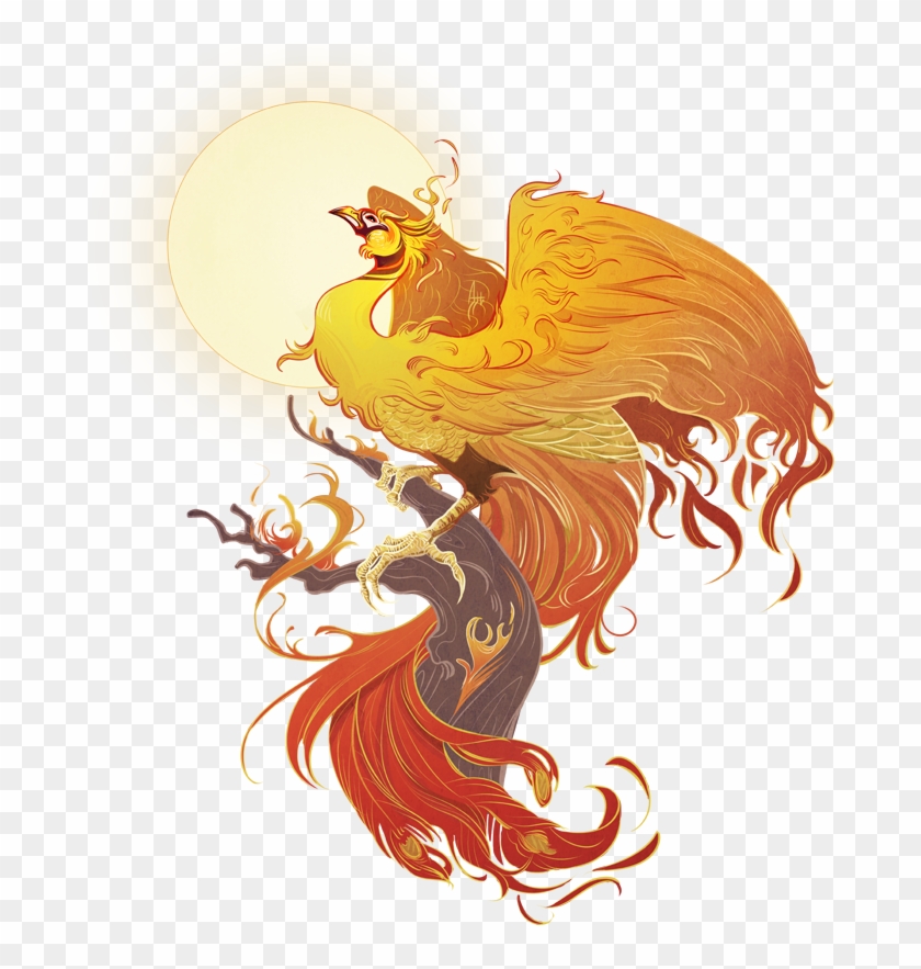Ancient God Pyrus Cover - Greek Mythology Creatures Phoenix Clipart #5452213