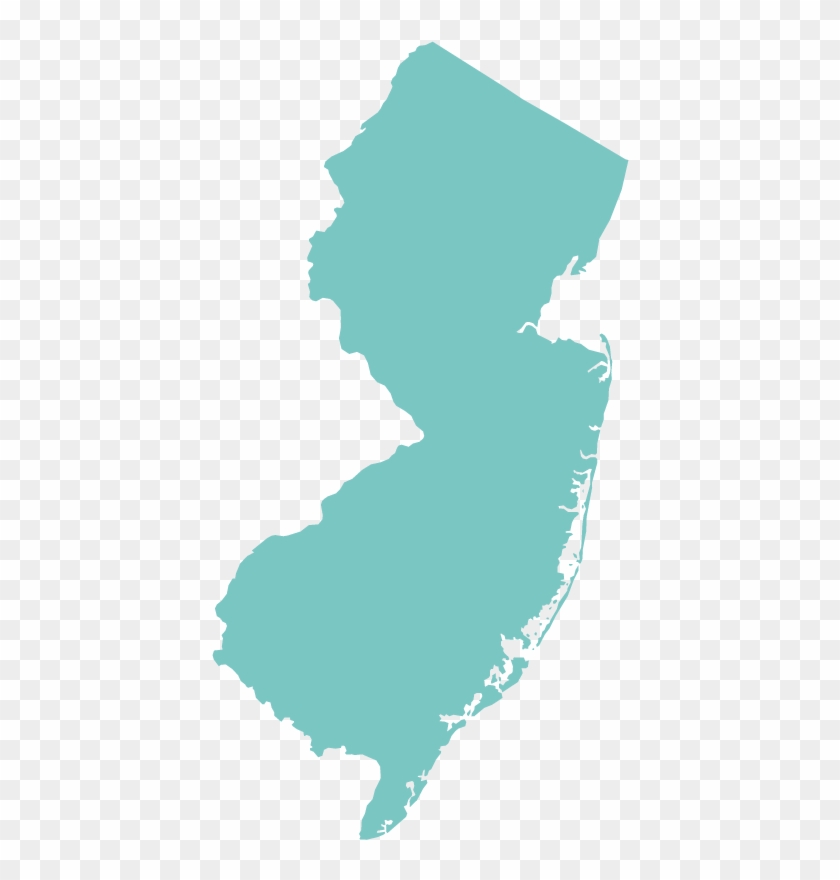 New Jersey Png - Red Blue Counties Nj Clipart
