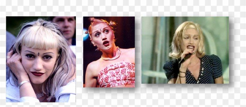 1996/ - Gwen Stefani 90s Makeup Clipart #5453398
