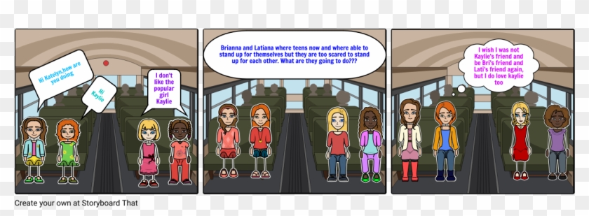 Girl Life - Book - Cartoon Clipart #5453608