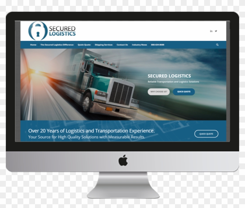 Secured Logistics Website - Otr Cdl Truck Drivers Clipart #5453854