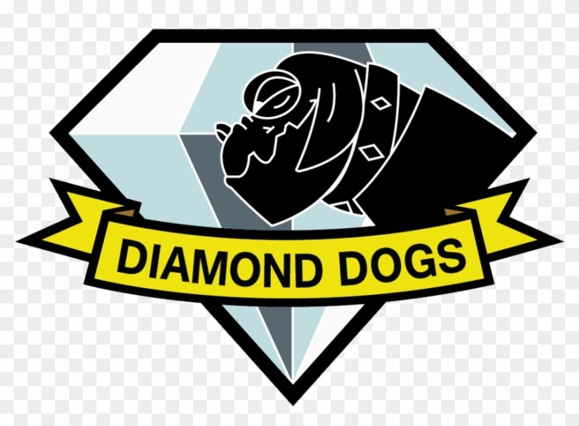 Th3anim8er, Diamond Dog, Konami, Logo, Metal Gear, - Mgsv Diamond Dogs Logo Clipart
