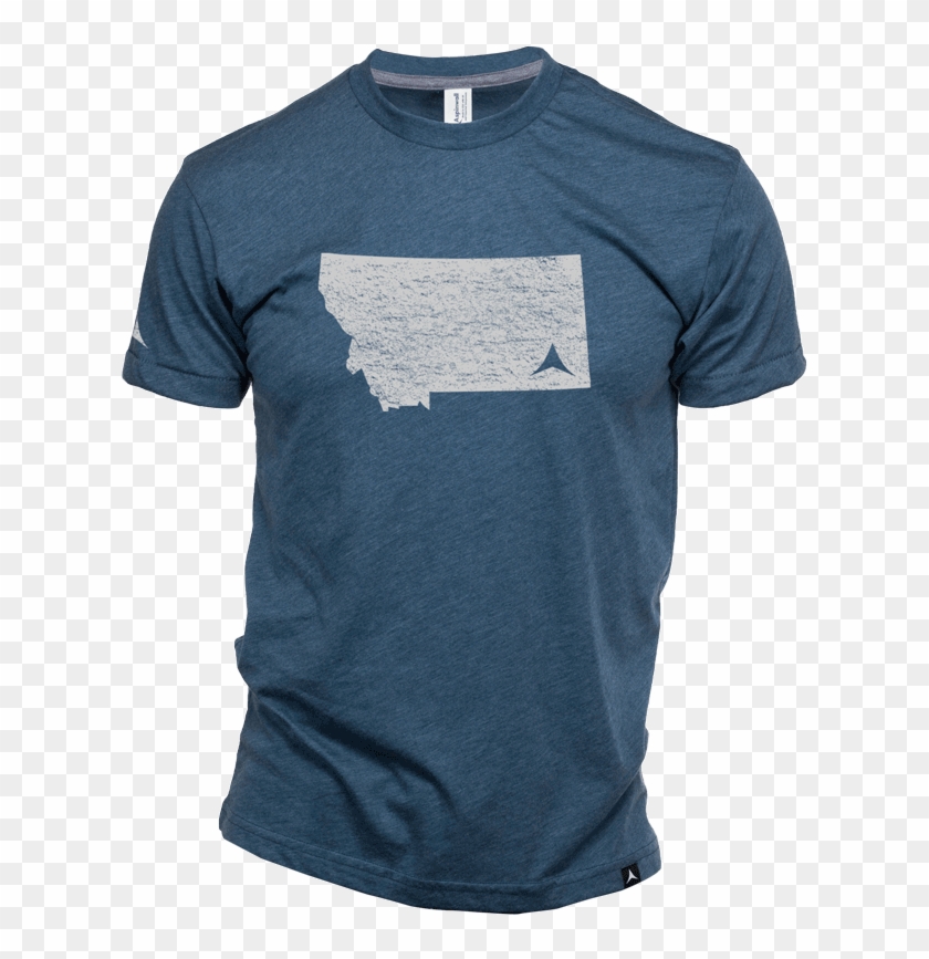 Aspinwall Glacier A Montana T Shirt Riverstone 4 - Active Shirt Clipart