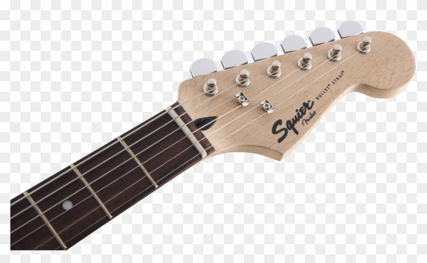 Black Squier Bullet Stratocaster Hss Hard Tail, - Fender Squier Bullet Mustang Hh Blk Clipart