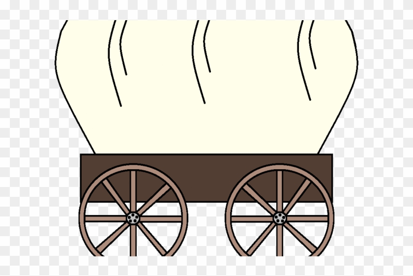 Vector Black And White Download Covered Cliparts Free - Transparent Conestoga Wagon Clipart - Png Download #5454811