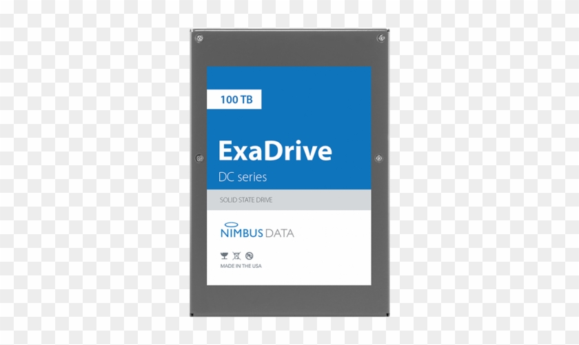 Move Over Sandisk, Nimbus Data Has Announced The Exadrive - Nimbus Data Exadrive Dc100 Clipart
