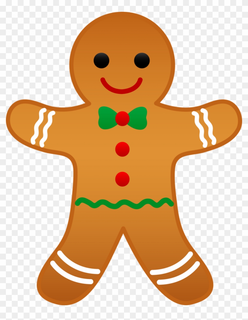 Christmas ~ Christmas Tree Clip Art Best And Holiday - Christmas Gingerbread Man Clipart - Png Download #5455346