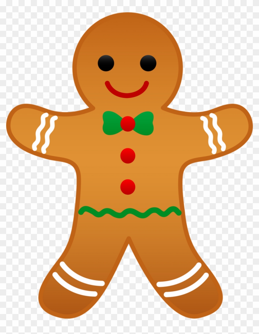 Christmas ~ Christmas Tree Clip Art Best And Holiday - Christmas Gingerbread Man Clipart - Png Download