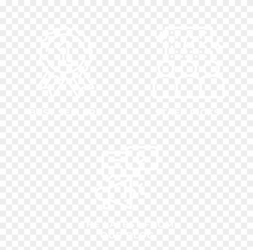 Asics - Johns Hopkins Logo White Clipart