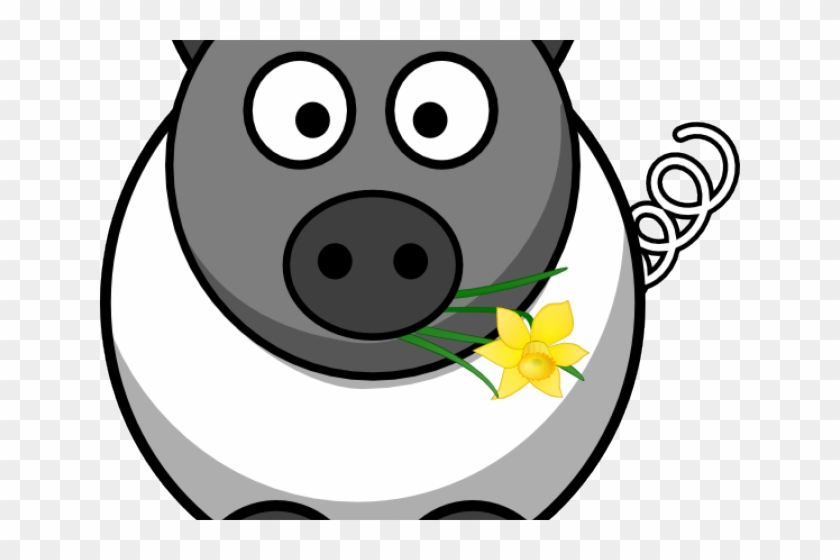 Sheep Clipart Pig - Png Download #5455462