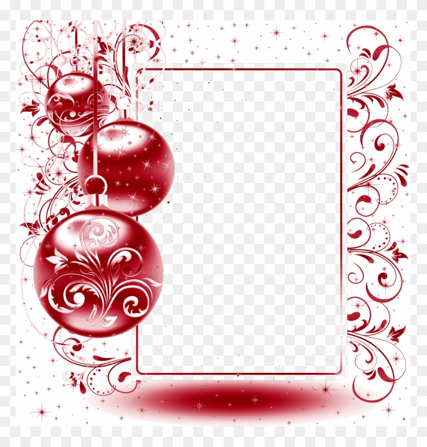 Holiday Clipart Picture Frame - Christmas Holiday Border - Png Download