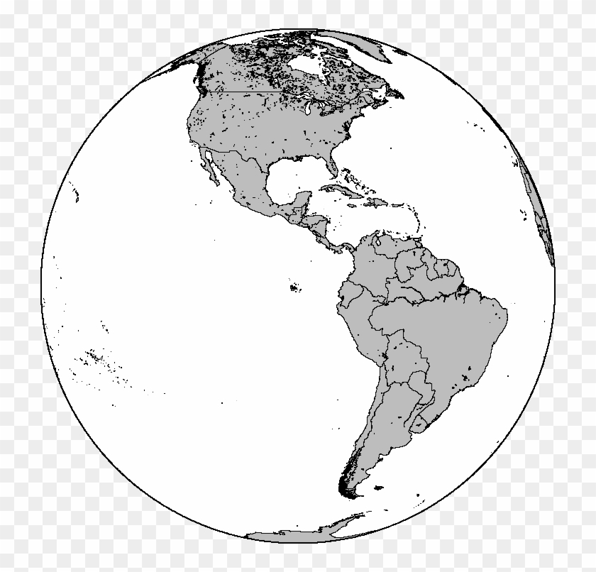 Blankmap Ao 090w Americas - Spatial Distribution Of Cholera Clipart