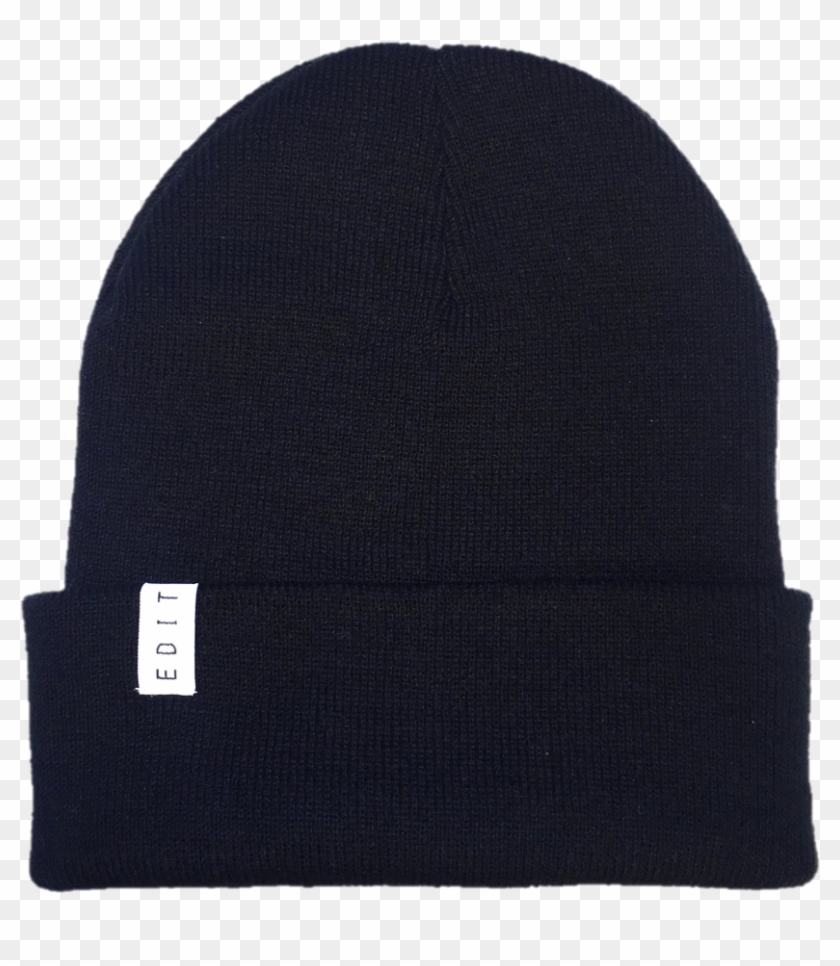 Black Strip No Back - Beanie Clipart