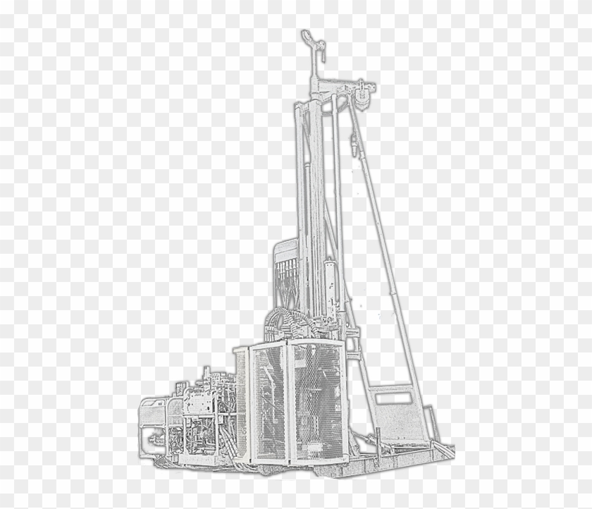 Heliportable Amp Skid Mount Rigs - Crane Clipart #5456447