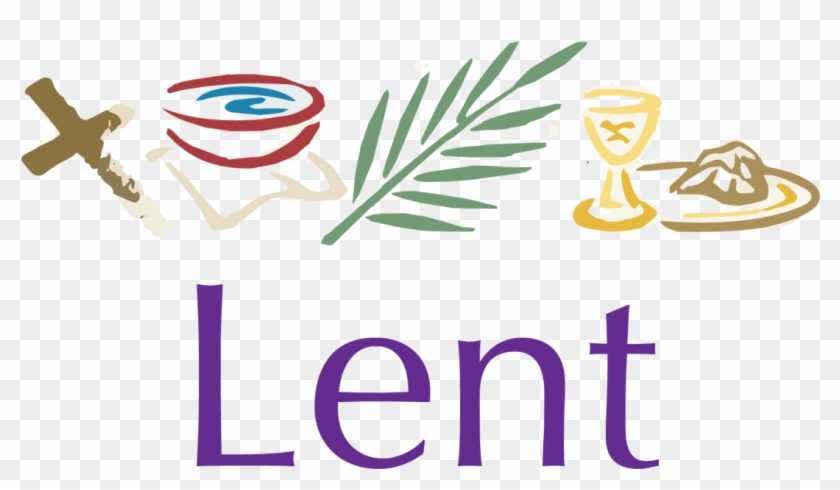 Slowing Down For Lent - Lent Border Clip Art - Png Download #5456453