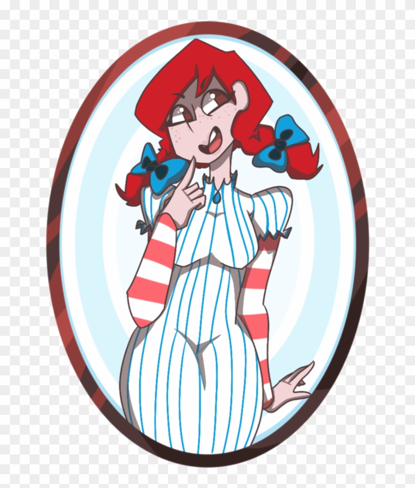 Clip Art Mcdonalds Drawing Wendy's - Cartoon - Png Download #5456984