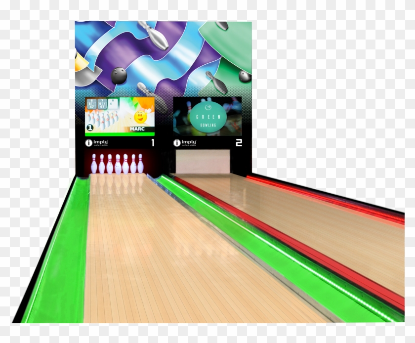 1 - Ten-pin Bowling Clipart #5457372