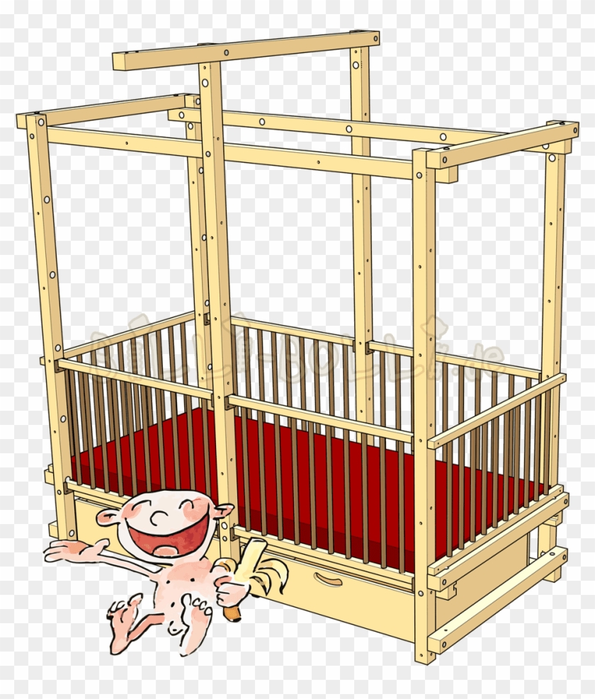 Baby Crib - Camas Para Niños Con Discapacidad Clipart #5457671