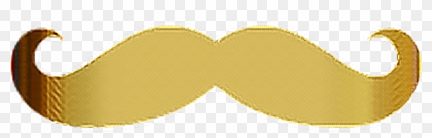 Goldmustache Colors Nice - Gold Mustache Transparent Clipart #5458054