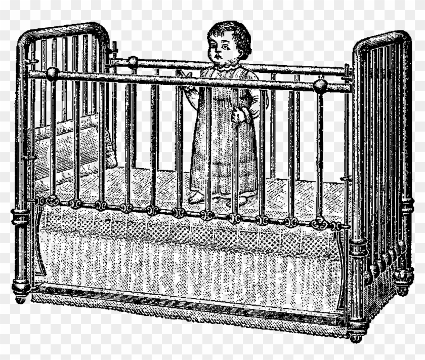 What A Spectacular Baby Crib It Is Gorgeous And Definitely - Babies Cradle Clipart - Png Download