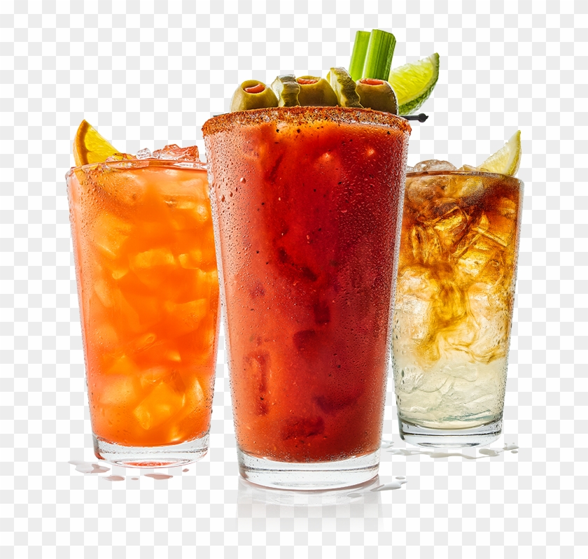 A Buffalo Zoo Cocktail, Bloody Mary, And Long Island - Classic Cocktail Clipart #5458173